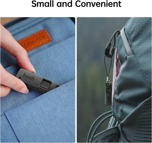 BUDI Sim Card Tray Pin Eject Removal Tool Needle Opener Ejector with SIM/TF Card Storage Small Box - 이미지 6