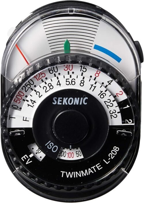 Sekonic 401-208 Twin Mate Light Meter (Black/White) - 이미지 10