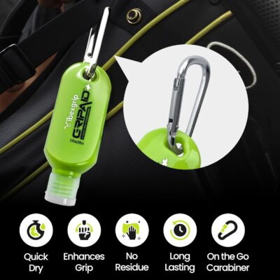 GRIPAID - Hand Gel Grip Enhancer, Prevent Sweaty Hands for a Strong Grip, Golf, Tennis, Gaming, & Pickleball Grip, 2 Ounces - 이미지 3