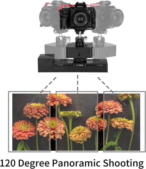 Motorized Camera Slider 10.5 "/26.8cm with Shutter Release Support time-Lapse Shooting and Video Shooting Manual Button use/Compatible Electro-Dynamic Apparatus for The Remote Control of Signals - 이미지 4