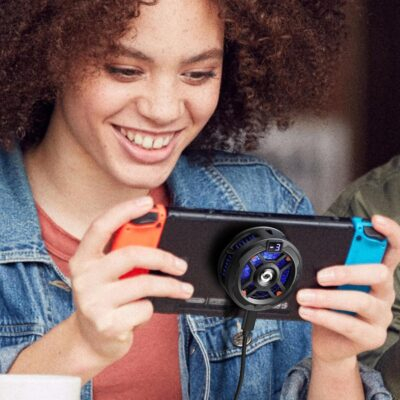 Magnetic Cell Phone Cooler for Gaming Comvin, Mobile Phone Cooling Fan with Dual Mode/Temperature Display,Portable Radiator for iPhone MagSafe Series/Android/iPad/Tablet,Semiconductor Heatsink Cooling - 이미지 9