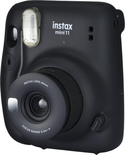Fujifilm Instax Mini 11 Instant Camera - Charcoal Grey - 이미지 3
