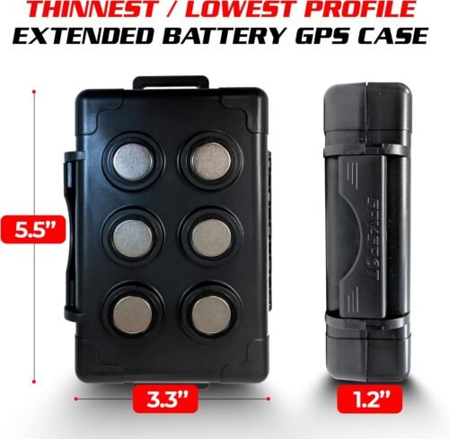 Spy Spot Magnetic Mount Weatherproof Case for GPS Trackers - Stash Lock Box for Items, Key Holder Under Vehicles - Fits GL200, GL 300, GL300W, GL300MA - 이미지 5