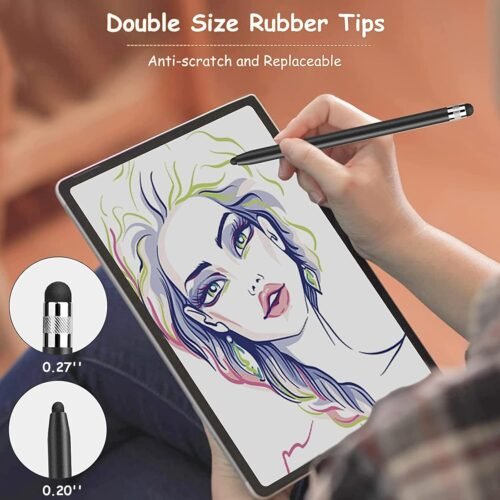 Stylus for Touch Screens, Digiroot 4-Pack Stylus Pens High Sensitivity & Precision Capacitive Stylus for iPhone/iPad Pro/Tablets/Samsung/Galaxy/PC…… - 이미지 2