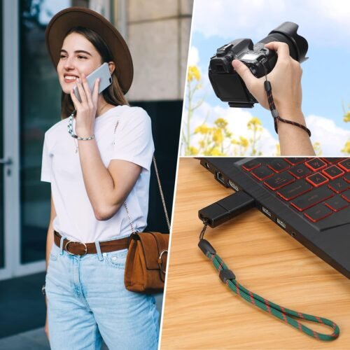 Hand Wrist Strap Lanyard, Adjustable Nylon Colorful for Mobile Phone, Camara, USB Flash Drive, ID Name Tag Badge - 이미지 6