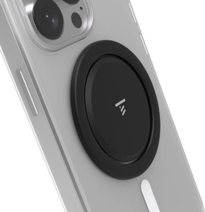 Tango Ultra Thin Grip for MagSafe: One Hand Pop, Stand, 10x Expandable, Space Grade Steel, Removable for Wireless Charging. Half The Thickness, Twice The Pop and More Bling Than A Ring.