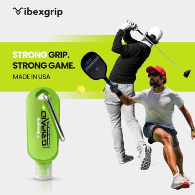 GRIPAID - Hand Gel Grip Enhancer, Prevent Sweaty Hands for a Strong Grip, Golf, Tennis, Gaming, & Pickleball Grip, 2 Ounces - 이미지 2