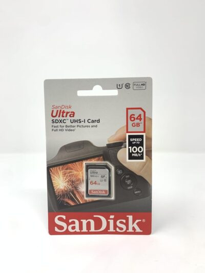 SanDisk 64GB Ultra SDXC UHS-I Memory Card - 100MB/s, C10, U1, Full HD, SD Card - SDSDUNR-064G-GN6IN - 이미지 3