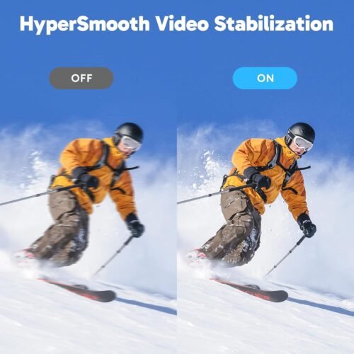 AKASO EK7000 Pro 4K30fps Action Camera with Touch Screen EIS 131ft Waterproof Underwater Camera Remote Control 5X Zoom with Helmet Accessories Kit (Standalone) - 이미지 3