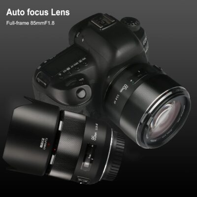 Meike 85mm F1.8 Full Frame Auto Focus Medium-Telephoto Portrait Lens Compatible with Canon EOS EF Mount Digital SLR Cameras 5D Mark IV 6D Mark II - 이미지 3