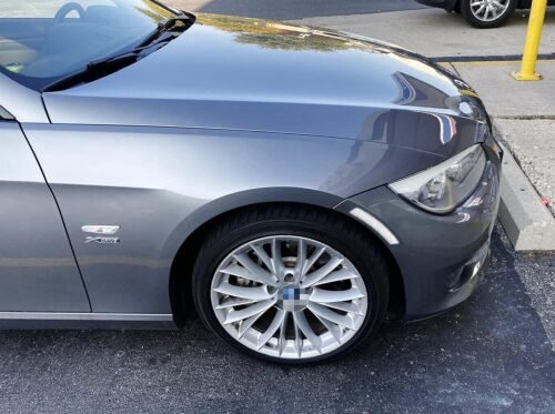 iJDMTOY White/Clear Lens Front Bumper Side Markers Compatible With 2007-2012 BMW E92/E93 3 Series Coupe 328i 335i, Replace OEM Amber Reflector Assy - 이미지 4
