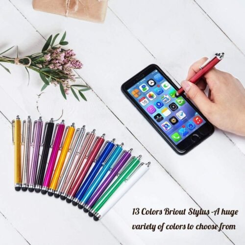 Briout Stylus Pens for Touch Screens, 36 Pack Capacitive Stylus, High Precision Compatible with All Universal Touch Screen Devices (12 Multicolor) - 이미지 4
