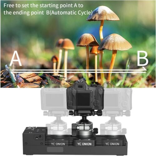 Motorized Camera Slider 10.5 "/26.8cm with Shutter Release Support time-Lapse Shooting and Video Shooting Manual Button use/Compatible Electro-Dynamic Apparatus for The Remote Control of Signals - 이미지 5