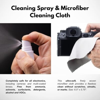 REFLEX CAMERA Professional 19 in 1 Camera Cleaning Kit, Camera Lens Cleaning Kit with Lens Pen, Air/Dust Blower, Microfiber Lens Cloth, Sensor Cleaning Swabs, Lens Solution & Handy Storage Container - 이미지 3