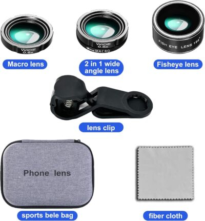 Phone Camera Lens Kit Wide Angle