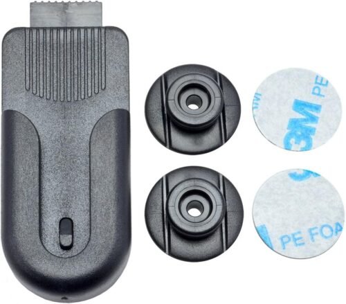 Arkon Swivel Belt Clip Holder for Smartphones Cameras Radios Walkie Talkies Remotes, Black - CM221 6.20in. x 4.25in. x 0.50in.