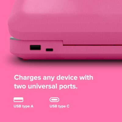 PhoneSoap 3 UV Cell Phone Sanitizer and Dual Universal Cell Phone Charger | Patented and Clinically Proven UV Light Sanitizer | Cleans and Charges All Phones - Orchid - 이미지 3