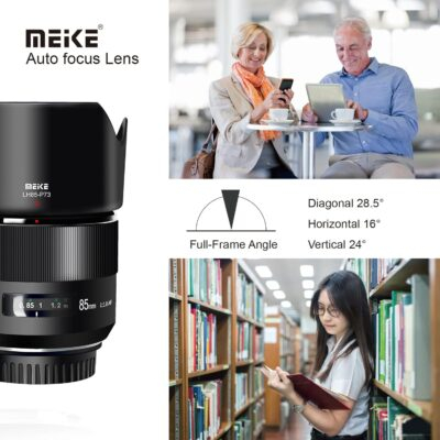 Meike 85mm F1.8 Full Frame Auto Focus Medium-Telephoto Portrait Lens Compatible with Canon EOS EF Mount Digital SLR Cameras 5D Mark IV 6D Mark II - 이미지 5