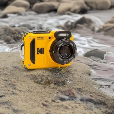 KODAK PIXPRO WPZ2 Rugged Waterproof Shockproof Dustproof WiFi Digital Camera 16MP 4X Optical Zoom 1080P Full HD Video Vlogging Camera 2.7" LCD (Yellow) - 이미지 5
