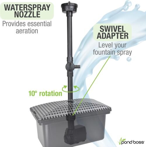pond boss Medium Filter Kit with Pump for Ponds and Water Features - 이미지 4