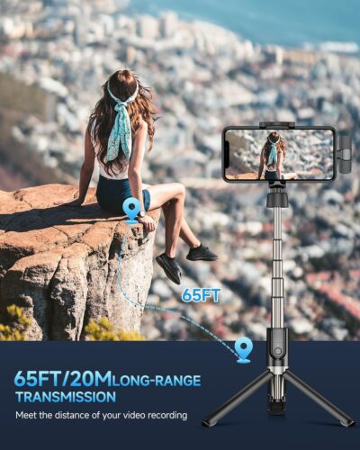 Professional Wireless Lavalier Microphone for iPhone iPad (14 and Below), Cordless Omnidirectional Clip Mic, Plug-Play Microphone for Interview Video Podcast Vlog YouTube - 이미지 4