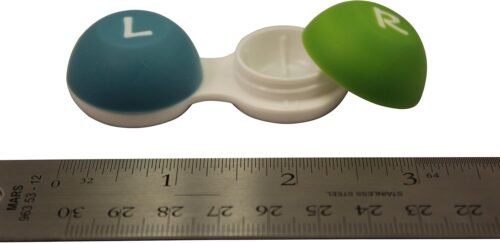 Flents Soft Grip Contact Lens Case, Travel-Sized, Leak-Proof Design, Durable and Sturdy, Soft Grip, Daily Usage and Easy to Use, Color May Vary, BPA Free - 이미지 5