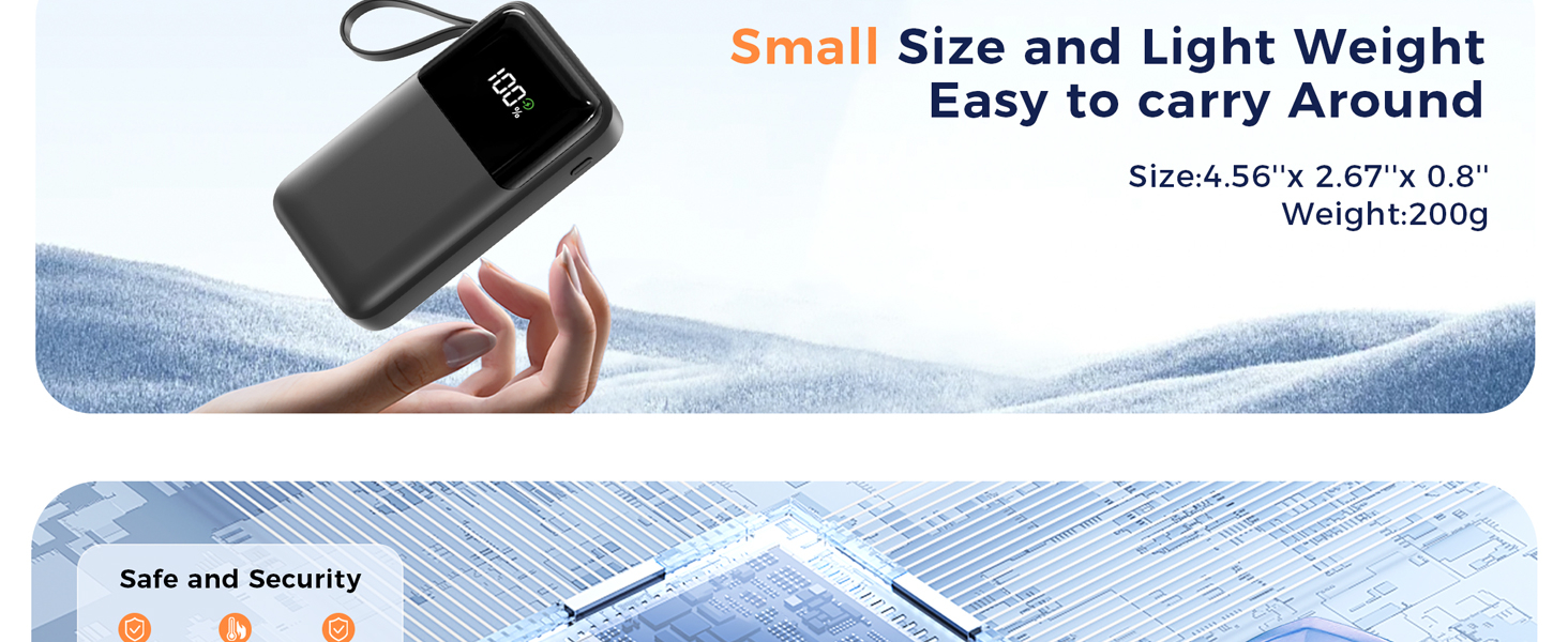 Portable Charger with Built in Cable, 15000mAh Power Bank, 22.5W Fast Charging, 6 Outputs, Slim Travel Essential Battery Pack with LED Display, Compatible with iPhone 16/15/14/13, Samsung, iPad, etc 12 Portable Charger with Built in Cable, 15000mAh Power Bank, 22.5W Fast Charging, 6 Outputs, Slim Travel Essential Battery Pack with LED Display, Compatible with iPhone 16/15/14/13, Samsung, iPad, etc-