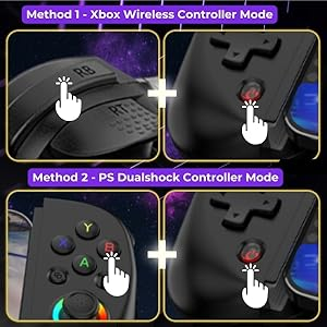 MAJESTECH NEW D8 Mobile Gaming Controller for iPhone/Android/iPad/Tablet, Play Xbox Cloud, Playstation Remote Play, Steam/PC, Switch! RGB Hall Joystick/Trigger Wireless Bluetooth Phone Game Controller 12 MAJESTECH NEW D8 Mobile Gaming Controller for iPhone/Android/iPad/Tablet, Play Xbox Cloud, Playstation Remote Play, Steam/PC, Switch! RGB Hall Joystick/Trigger Wireless Bluetooth Phone Game Controller-