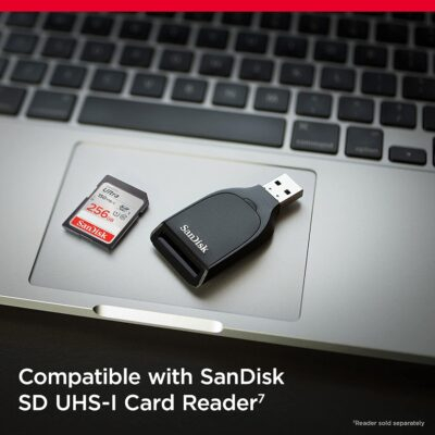 SanDisk 256GB Ultra SDXC UHS-I Memory Card - Up to 150MB/s, C10, U1, Full HD, SD Card - SDSDUNC-256G-GN6IN - 이미지 3