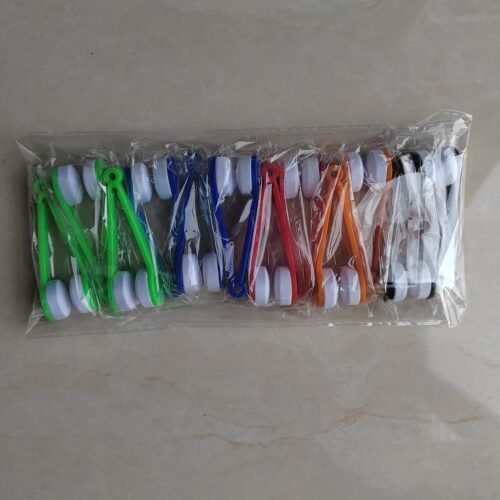 12 pcs Mini Sun Glasses Eyeglass Microfiber Spectacles Cleaner Brush Cleaning Tool（Random Color） - 이미지 5