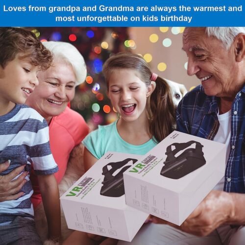 Cell Phone VR Headset Virtual Reality Headsets VR Headsets Virtual Reality Glasses VR Glasses VR Goggles for TV Movies Video Games Compatible with iOS, Android Support 4.7” to 7.3” Mobile Screen(B95) - 이미지 2