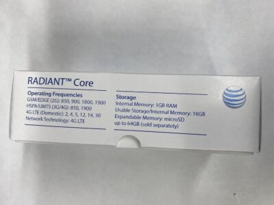 SIMBROS Radiant Core Phone At&t Unlocked u304aa 4g 5.5in 16GB Smart Phone simkey -Unlocked to Work on All GSM Carriers Like At&t T-Mobile & Cricket -Not for Verizon - 이미지 2