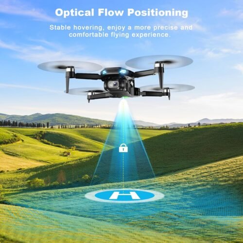 Drone with Camera, 2K HD FPV Drone with Brushless Motor, Altitude Hold, Gesture Selfie, One Key Take Off/Landing, 3D Flips, Waypoint Fly, 2 Batteries, Foldable Mini Drones for Kids and Beginners - 이미지 4
