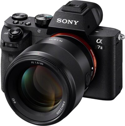 Sony SEL85F18 85mm F/1.8-22 Medium-Telephoto Fixed Prime Camera Lens, Black - 이미지 3