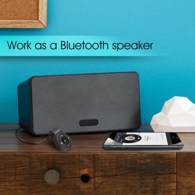 APEKX Clip Bluetooth Audio Adapter for Headphones, Headset, Speaker, Wireless Receiver with MIC for Hands-Released Call and Music - 이미지 7
