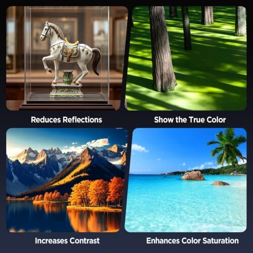 52mm Polarizing Filter for iPhone, Circular Polarized Lens with Upgraded Clip,Rotatable Cpl Filter Compatible with iPhone 16/15/14/13 Pro Max Samsung Moto Google TCL Phone - 이미지 5
