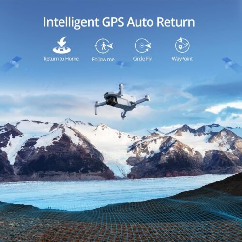 Potensic ATOM SE GPS Drone with 4K EIS Camera, Under 249g, 62 Mins Flight, 4KM FPV Transmission, Brushless Motor, Max Speed 16m/s, Auto Return, Lightweight and Foldable Drone for Adults, Beginner - 이미지 6