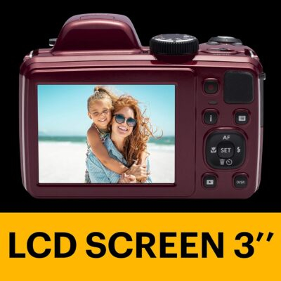 Kodak AZ401RD Point & Shoot Digital Camera with 3" LCD, Red - 이미지 4