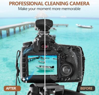 REFLEX CAMERA Professional 19 in 1 Camera Cleaning Kit, Camera Lens Cleaning Kit with Lens Pen, Air/Dust Blower, Microfiber Lens Cloth, Sensor Cleaning Swabs, Lens Solution & Handy Storage Container - 이미지 7