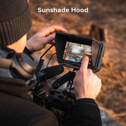 VILTROX DC-X2 6'' Touchscreen Full HD IPS Camera Monitor, 2000 nits 4K HDMI in/Out Video Field Monitor Kit with Sunshade Hood, 3D LUT, Waveform, Histogram & Vectorscope Tools, Black - 이미지 7