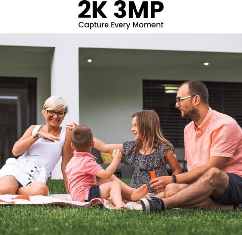 Cameras for Home Security-2K Wireless Security Camera Outdoor with AI Motion Detection & Siren, Non-Stop Solar Powered Charging, Color Night Vision, SD/Cloud Storage, Waterproof, S1 4P - 이미지 2