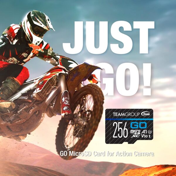 "Unleash Adventure: TEAMGROUP GO Card 128GB Mega Pack - Speedy 4K Micro SDXC UHS-I for Action Cameras and More!" - Image 3