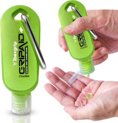 GRIPAID - Hand Gel Grip Enhancer, Prevent Sweaty Hands for a Strong Grip, Golf, Tennis, Gaming, & Pickleball Grip, 2 Ounces