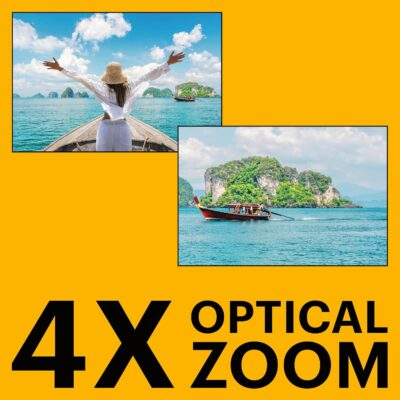 KODAK PIXPRO WPZ2 Rugged Waterproof Digital Camera 16MP 4X Optical Zoom 2.7" LCD Full HD Video, Red - 이미지 4