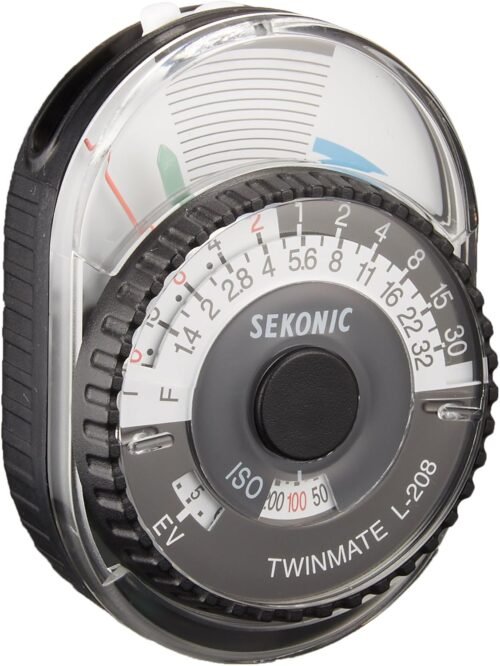 Sekonic 401-208 Twin Mate Light Meter (Black/White)
