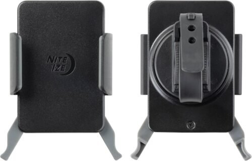 Nite Ize Squeeze Rotating Smartphone Bar Mount - Bike Mount Phone Holder for Handlebars - Phone Holster Accessories - Rotating Phone Holder with Easy-to-Squeeze Levers - Black - 이미지 2