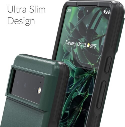 Crave Slim Guard for Google Pixel 6, Shockproof Case for Google Pixel 6 - Forest Green - 이미지 7