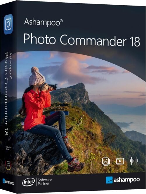 Photo editing software compatible with Windows 11, 10 – view, edit, enhance and organize your photos – more than 200 features (collages, slideshows and more)