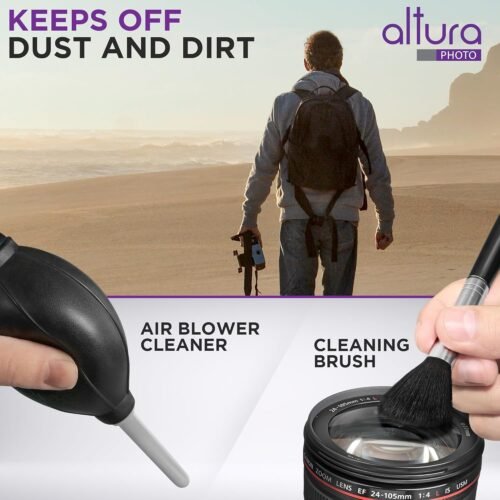 Altura Photo Professional Cleaning Kit for DSLR Cameras and Sensitive Electronics Bundle with 2oz Altura Photo Spray Lens and LCD Cleaner - Camera Accessories & Photography Accessories - 이미지 5