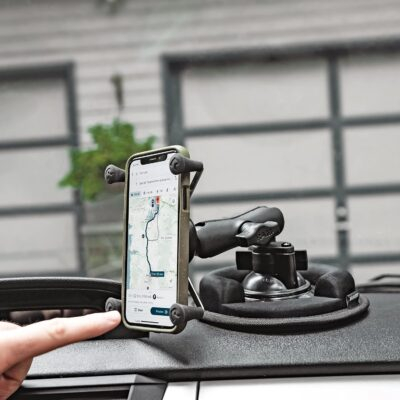 RAM Mounts Twist-Lock Suction Cup Base RAP-224-1U Compatible with RAM B Size 1" Ball Components - 이미지 5